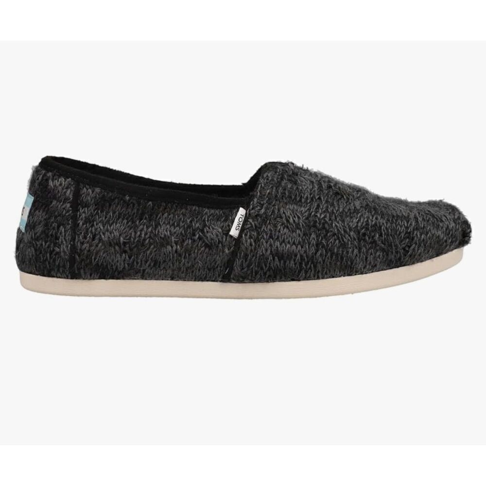 Toms Women’s Alpargata Gamma Slip On Sneakers Shoes Casual Black Size 8.5